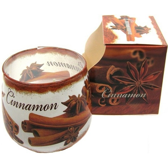 Santo Candles Cinnamon Time Duftkerze in Glas 100 g