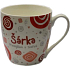 Nekupto Twister Becher namens Sarka rot 0,4 Liter