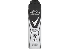 Rexona Men Antitranspirant Invisible Black + White, 150 ml