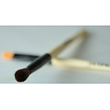 Sei schick! Professional White B 12 kosmetische Augenpinsel rund mit natürlichen Ponyhaar 17 cm