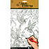 Ditipo Kreatives Malbuch Blumen, Vögel, Schmetterlinge 6 Blätter