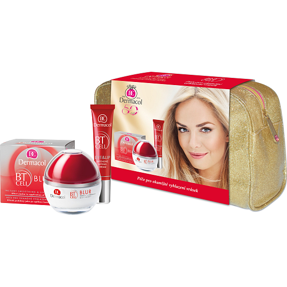 Dermacol BT Cell Lifting Creme Intensive Lifting Creme 50 ml + BT Cell Lifting Creme Eye & Lip Intensive Lifting Creme für Augen und Lippen 15 ml + Etui, Kosmetikset