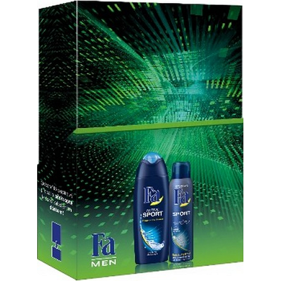 Fa Men Sport Duschgel 250 ml + Deodorant Spray für Männer 150 ml, Kosmetikset