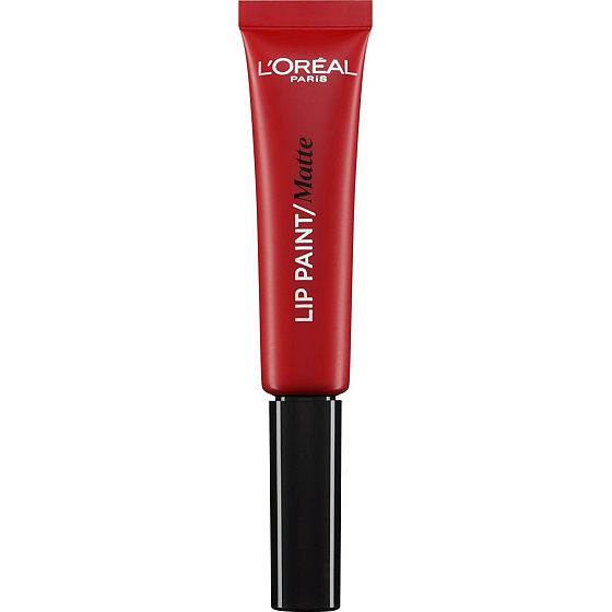Loreal Paris Infallible Lip Paint Matt Flüssiger Lippenstift 204 Rot Eigentlich 8 ml