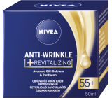 Nivea Anti-Wrinkle Revitalizing 55+ regenerierende Nachtcreme gegen Falten, 50 ml