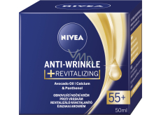 Nivea Anti-Wrinkle Revitalizing 55+ regenerierende Nachtcreme gegen Falten, 50 ml