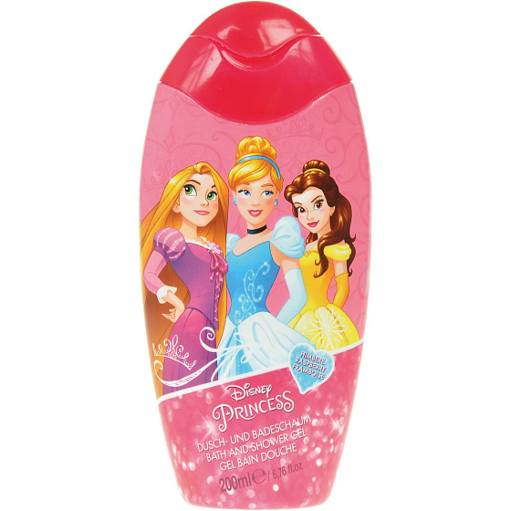 Disney Princess 2 in 1 Dusch- und Badegel für Kinder 200 ml