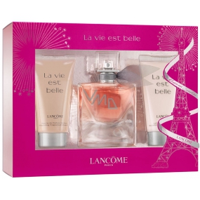 Lancome La Vie Est Belle parfümiertes Wasser für Frauen 30 ml + Körperlotion für Frauen 50 ml + Duschgel 50 ml, Geschenkset