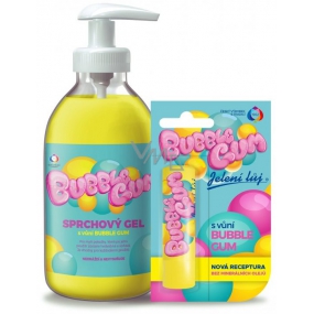 Regina Bubble Gum Duschgel mit Kaugummiduft 500 ml + Bubble Gum Hirschtalg mit Kaugummiduft 4,5 g, Duopack