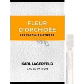 Karl Lagerfeld Fleur d Orchidee parfümiertes Wasser für Frauen 1,2 ml mit Spray, Fläschchen