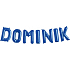 Albi Aufblasbarer Name Dominik 49 cm