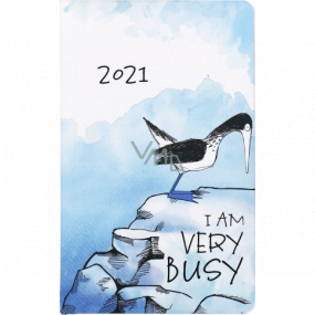 Albi Diary 2021 Pocket wöchentlich Terej 15,5 x 9,5 x 1,2 cm
