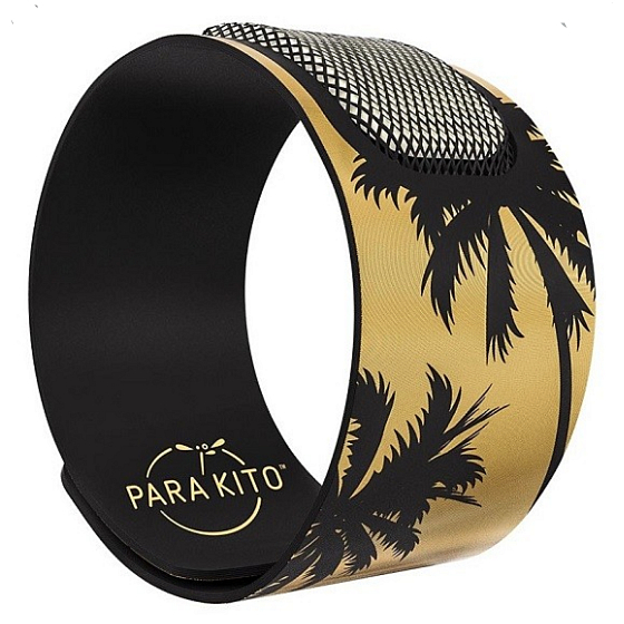 Parakito Repellent Mückenarmband Party Las Vegas natürlich, nachfüllbar, wasserdicht, Schutz 24h / Tag - 15 Tage zum Nachfüllen + zwei Nachfüllungen