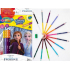 Colorino Dreikant-Buntstifte Disney Frozen beidseitig 24 Farben