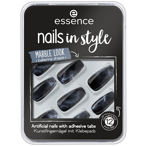 Essence Nails In Style Kunstnägel 10 Marbellous 12 Stück