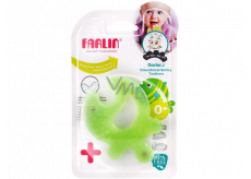 Baby Farlin Silikon Beißspielzeug Fisch grün 0+ Monate