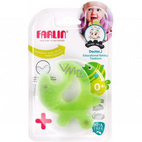 Baby Farlin Silikon Beißspielzeug Fisch grün 0+ Monate