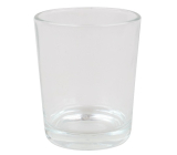 Glas-Kerzenhalter 4,5 cm x 6,5 cm