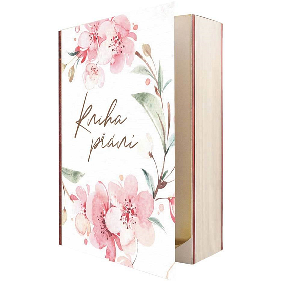 Bohemia Gifts Wish Book Duschgel 250 ml + Badeöl 250 ml, Buch Kosmetikset für Frauen