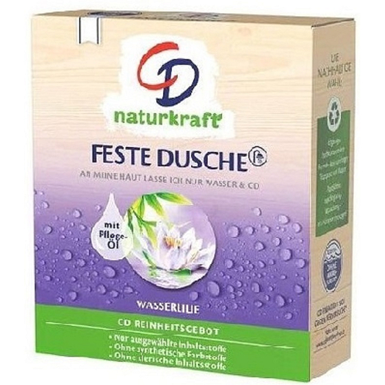 CD Feste Dusche Wasserlilie - Seife für die Toilette mit Glyzerin 2 x 75 g