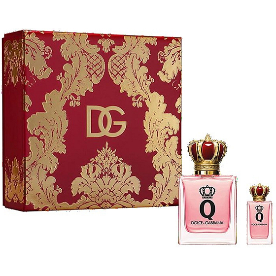 Dolce & Gabbana Q Eau de Parfum 50 ml + Eau de Parfum 5 ml, Geschenkset für Frauen