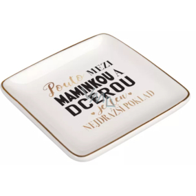 Albi Trifle Box - Das Band zwischen Mutter und Tochter ist der wertvollste Schatz 8,5 cm × 8,5 cm