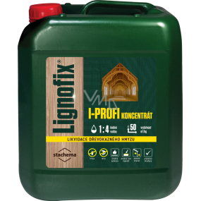 Lignofix I-profi Bekämpfung von Holz schädigenden Insekten, klar, 5 kg