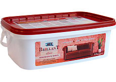 Het Brillant Effect Innenraum dekorative Malfarbe, tonisierbar, 2,5 kg