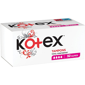 Kotex Tampons Super 32 Stück Kotex Tampons Super 32 Stück