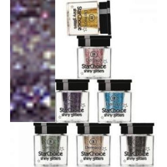 Dermacol Star Choice Shiny Glitters Augenglitter Shade 4 Violett 2 g