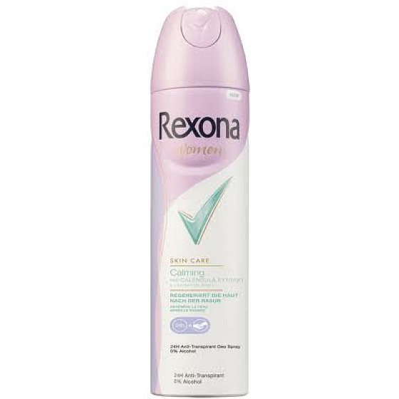 Rexona Beruhigendes Antitranspirant Deodorant Spray für Frauen 150 ml