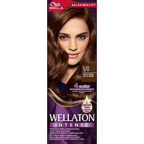 Wella Haarfarbe Wellaton Intense 5/0 hellbraun, 110 ml