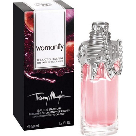 Thierry Mugler Der Geschmack des Duftes Womanity Eau de Parfum für Frauen 50 ml Limited Edition