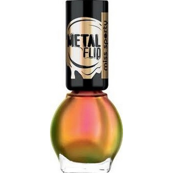 Miss Sports Metal Flip Nagellack 050 Gold-Bronze 7 ml
