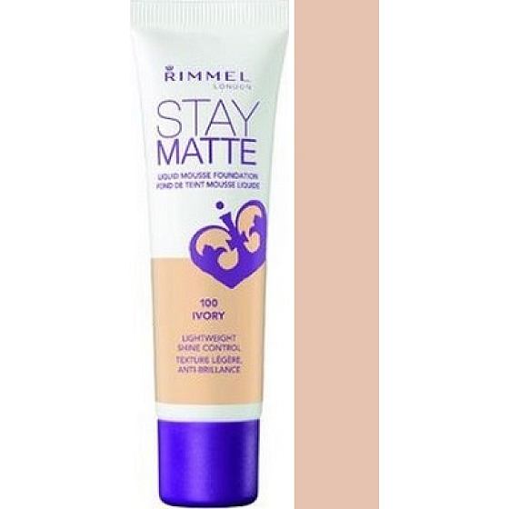 Rimmel London Liquid Mousse Mousse Make-up 100 Elfenbein 30 ml