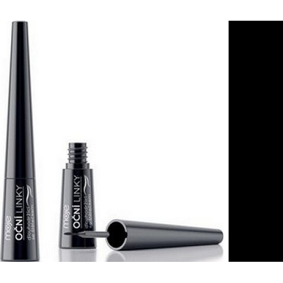 Mein flüssiger Eyeliner mit Pinsel 01 Schwarz 5g