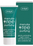 Ziaja Manuka Tree Purifying sanft peeling Nachtcreme 50 ml
