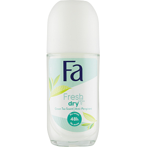 Fa Roll-On Antiperspirant Fresh+Dry Green Tea, 50 ml