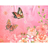 Nekupto Geschenk Kraftbeutel 23 x 18 x 10 cm rosa Schmetterlinge, Blumen