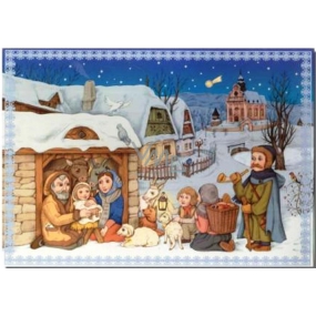 Albi Umschlag spielt Weihnachtskrippe Frohes Weihnachtsfest Boni Pueri 14,8 x 21 cm