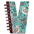 Wenn Alphabooks Notizbücher V-förmiges Notizbuch 91 x 14 x 124 mm