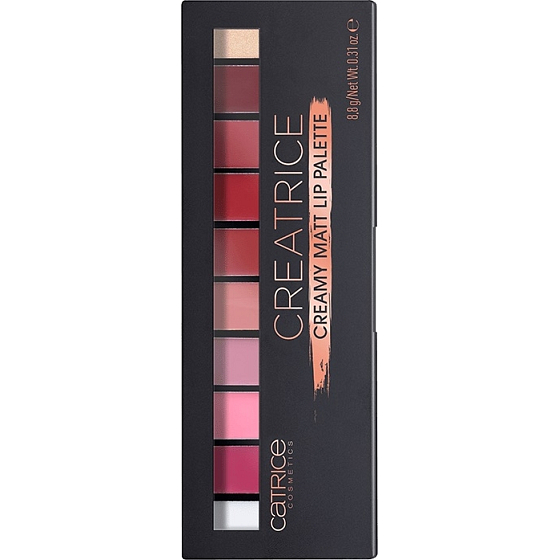 Catrice Creamy Matt Lip Palette 010 Zurück zu den Akten 8,8 g