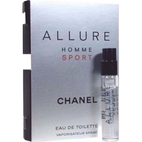 Chanel Allure Homme Sport Eau de Toilette 1,5 ml mit Spray, Fläschchen
