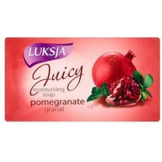 Luksja Juicy Pomegranate - Frische Granatapfel-Toilettenseife 90 g