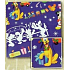 Nekupto Geschenkpapier 70 x 150 cm Weihnachtsblau, Mickey Mouse