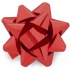 Nekupto Starfish mittelmetallrot 6,5 cm HX 127 30