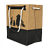 Albi Eco Tasche aus abwaschbarem Papier mit einem Ohrhund 30 cm x 34 cm x 18 cm