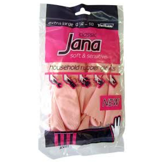 Vulkan Jana Wildleder Gummihandschuhe Nr. 10 Größe XL pink