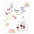 Dove Nourishing Secrets Nourishing African Ritual Kakao & Hibiskus Duschgel 250 ml + Körperlotion 250 ml + Antitranspirant Deodorant Spray 150 ml, Kosmetikset