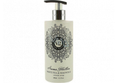 Vivian Grey Aroma Selection Luxus-Flüssigseife White Tea & Magnolia mit einem 400-ml-Spender